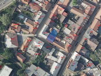 KM s lokací nemovitosti. - Prodej domu 230 m², Bílina