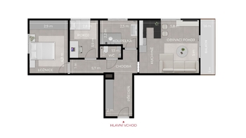 Pronájem bytu 3+kk v osobním vlastnictví 85 m², Plzeň