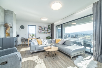 obývací pokoj - Prodej domu 104 m², Lochovice 