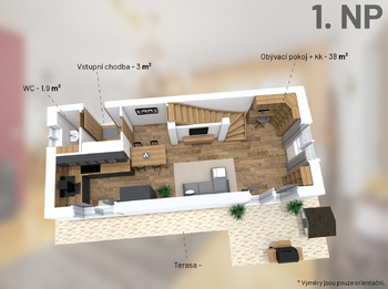 Prodej bytu 3+kk v osobním vlastnictví 84 m², Velké Přílepy