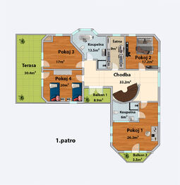 Pronájem domu 280 m², Jesenice