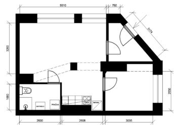 Pronájem bytu 2+kk, 42 m2, Brno - Pronájem bytu 2+kk v osobním vlastnictví 42 m², Brno