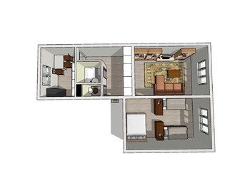 Prodej bytu 2+1 v osobním vlastnictví 58 m², Nová Role