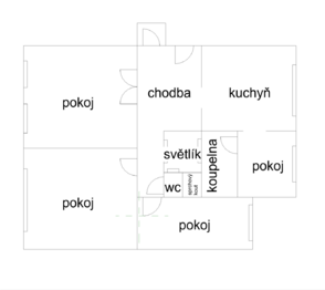 Prodej bytu 4+1 v osobním vlastnictví 154 m², Znojmo