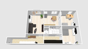 Pronájem bytu 3+1 v osobním vlastnictví 81 m², České Budějovice