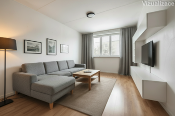 Prodej bytu 3+1 v osobním vlastnictví 68 m², Praha 5 - Zličín