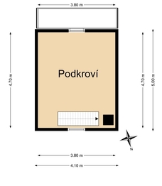Prodej chaty / chalupy 43 m², Strání