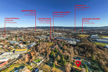 Prodej pozemku 897 m², Liberec