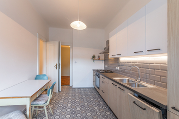 Kuchyně - Pronájem bytu 3+kk v osobním vlastnictví 56 m², Praha 6 - Bubeneč
