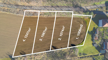 Prodej pozemku 1006 m², Sedlčany