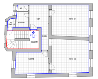Prodej bytu 2+1 v osobním vlastnictví 93 m², Děčín