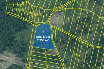 Prodej pozemku 9849 m², Peč