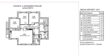 Pronájem bytu 4+kk v osobním vlastnictví 104 m², Úhonice