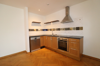 Kuchyňský kout - Pronájem bytu 3+kk v osobním vlastnictví 101 m², Praha 2 - Vyšehrad