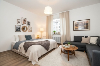 VIZUALIZACE - Prodej bytu 1+1 v osobním vlastnictví 37 m², Pardubice