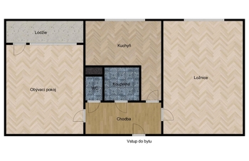 Prodej bytu 2+1 v osobním vlastnictví 62 m², Ústí nad Labem