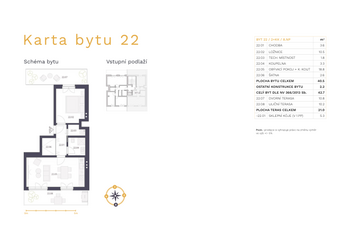Pronájem bytu 2+kk v osobním vlastnictví 48 m², Praha 3 - Vinohrady