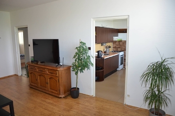 Obývací pokoj - Prodej bytu 3+1 v osobním vlastnictví 75 m², Vyškov