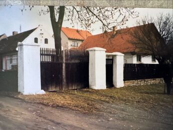 historie -původní vjezdová vrata - Prodej domu 166 m², Losiná