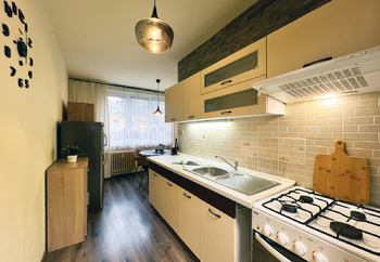 Kuchyň - Prodej bytu 2+1 v osobním vlastnictví 67 m², Chodov