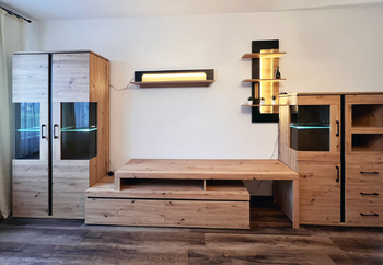 Obývací pokoj - Prodej bytu 2+1 v osobním vlastnictví 67 m², Chodov