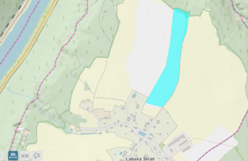 Prodej pozemku 62025 m², Labská Stráň