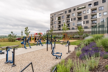 sportoviště  - Prodej bytu 2+kk v družstevním vlastnictví 59 m², Praha 6 - Ruzyně