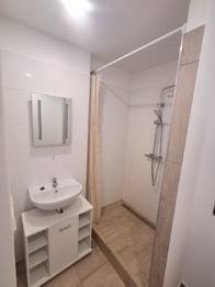 Sprchový kout - Pronájem bytu 1+1 v osobním vlastnictví 51 m², Volary