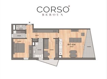 Pronájem bytu 3+kk v osobním vlastnictví 85 m², Beroun