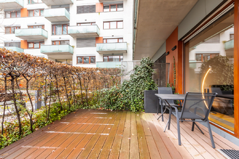 Zahrada - Pronájem bytu 3+kk v osobním vlastnictví 153 m², Praha 8 - Karlín