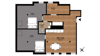 Pronájem bytu 3+kk v osobním vlastnictví 92 m², Loučná pod Klínovcem