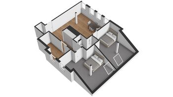 Pronájem bytu 3+kk v osobním vlastnictví 92 m², Loučná pod Klínovcem