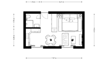 Prodej bytu 1+kk v osobním vlastnictví 32 m², Kladno