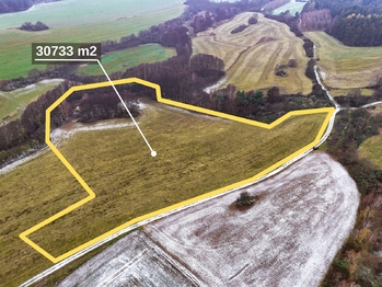 Prodej pozemku 30733 m², Radětice