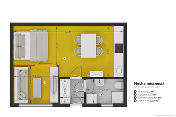 Prodej bytu 1+kk v osobním vlastnictví 36 m², Praha 2 - Vinohrady