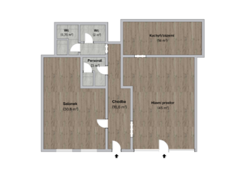 Pronájem obchodních prostor 120 m², Sázava