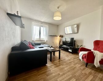 Obývací pokoj-inspirace - Pronájem bytu 2+1 v osobním vlastnictví 53 m², Vyškov
