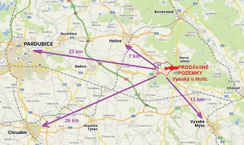 Prodej pozemku 5742 m², Ostřetín