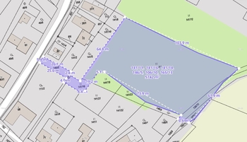 Prodej pozemku 5742 m², Ostřetín