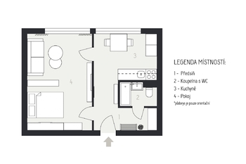 Prodej bytu 1+1 v osobním vlastnictví 38 m², Frýdek-Místek