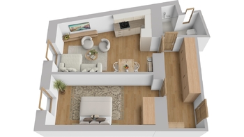 Prodej bytu 2+kk v osobním vlastnictví 53 m², Praha 10 - Vršovice