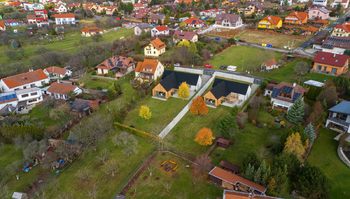 vizualizace výstavby rodinného domu - Prodej pozemku 1335 m², Babice nad Svitavou