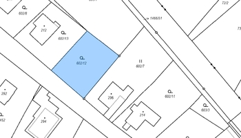 Prodej pozemku 701 m², Velemín