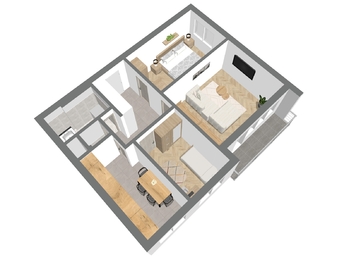 Prodej bytu 3+1 v osobním vlastnictví 69 m², Brno