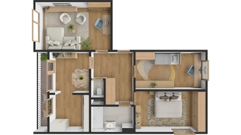 Prodej bytu 3+1 v osobním vlastnictví 74 m², Pardubice