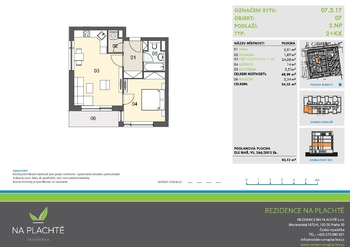 Pronájem bytu 2+kk v osobním vlastnictví 54 m², Hradec Králové