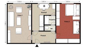 Prodej bytu 2+1 v osobním vlastnictví 60 m², Plzeň