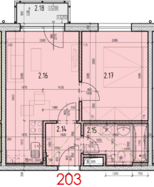 Pronájem bytu 2+kk v osobním vlastnictví 40 m², České Budějovice