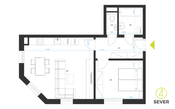 Prodej bytu 2+kk v osobním vlastnictví 52 m², Zbůch