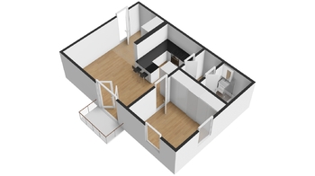 Pronájem bytu 2+kk v osobním vlastnictví 40 m², Zbůch